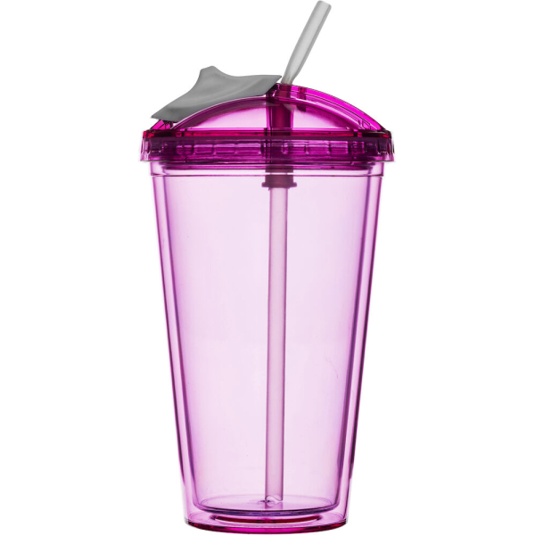 Fresh smoothie mug, pinkki