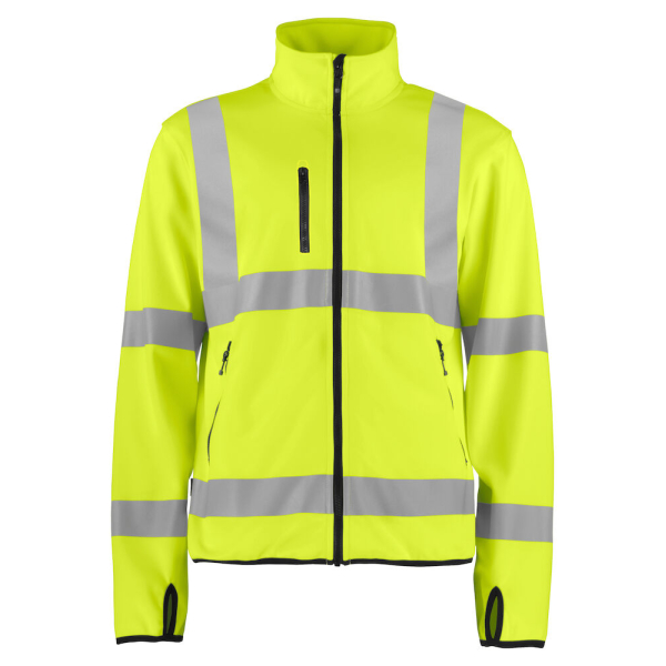 6105 KEVYT SOFTSHELLTAKKI EN ISO 20471 LUOKKA 3