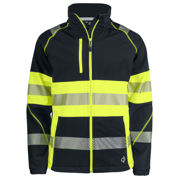 6443 SOFTSHELL-TAKKI EN ISO 20471 LUOKKA 1